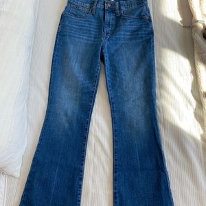 Madewell kick flare jeans